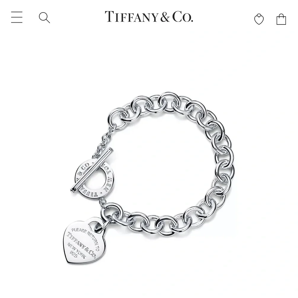 Return to Tiffany® Heart Tag Toggle Bracelet Silver - Picture 1 of 6